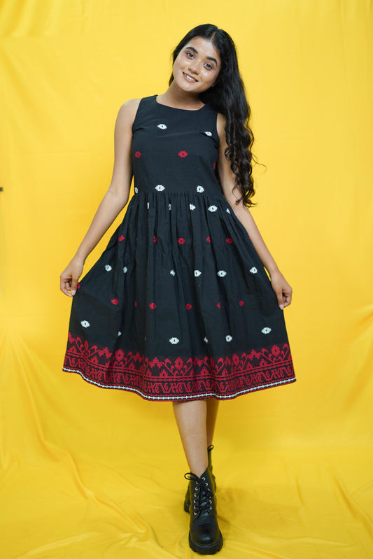 Colorful ABHAA variable product by Joyee Kolkata featuring vibrant patterns and intricate designs on a textured surface.