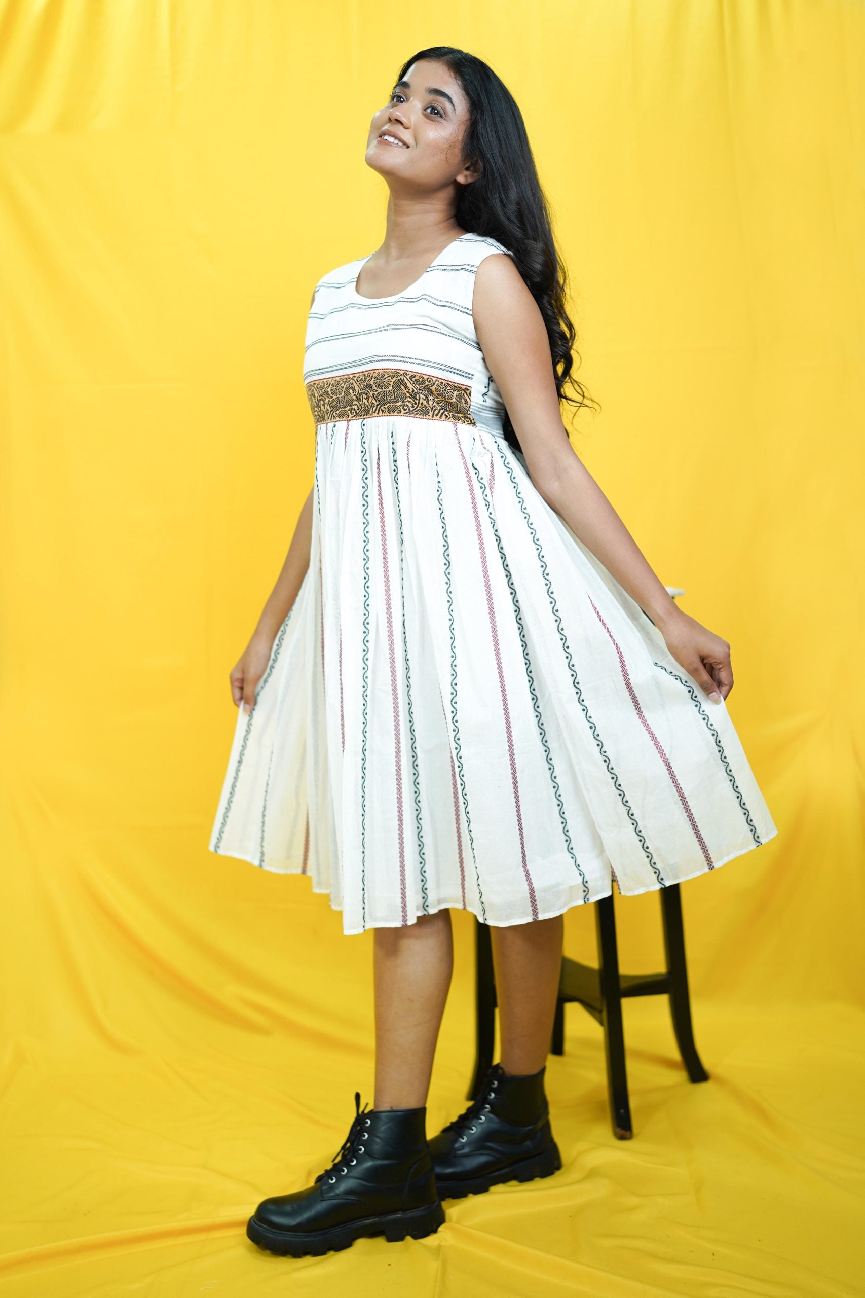 Colorful ARUNA variable product by Joyee Kolkata featuring vibrant patterns and intricate design details.