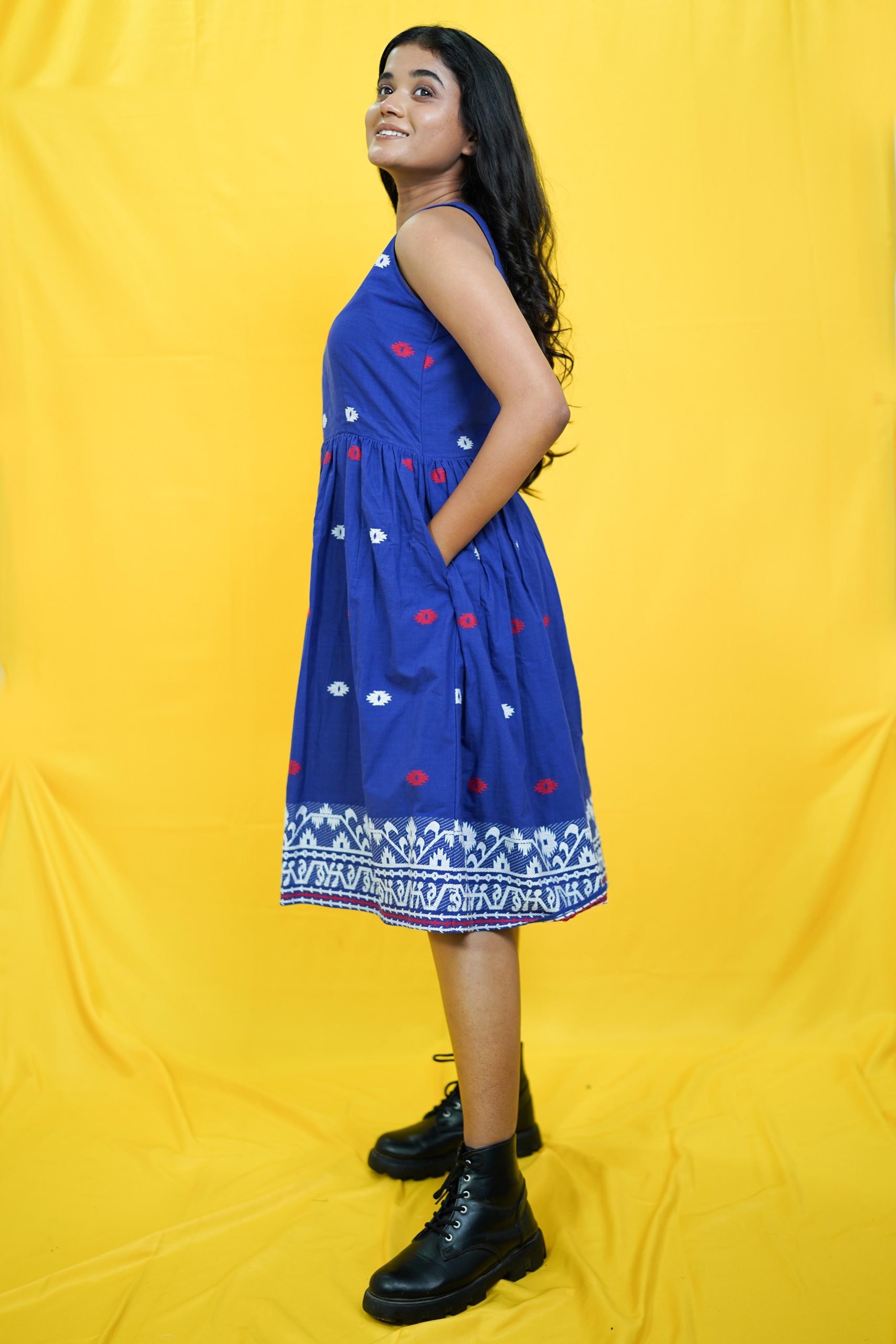Colorful ABHAA variable product by Joyee Kolkata with vibrant patterns and intricate designs displayed in the image.