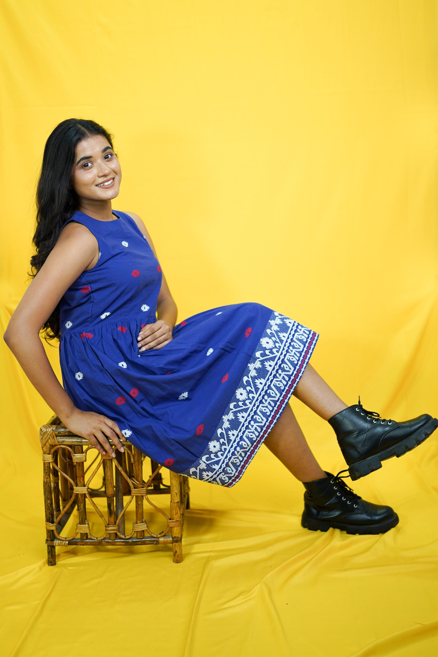 Joyee Kolkata ABHAA variable product showcasing a colorful, handcrafted item with intricate patterns and vibrant details.