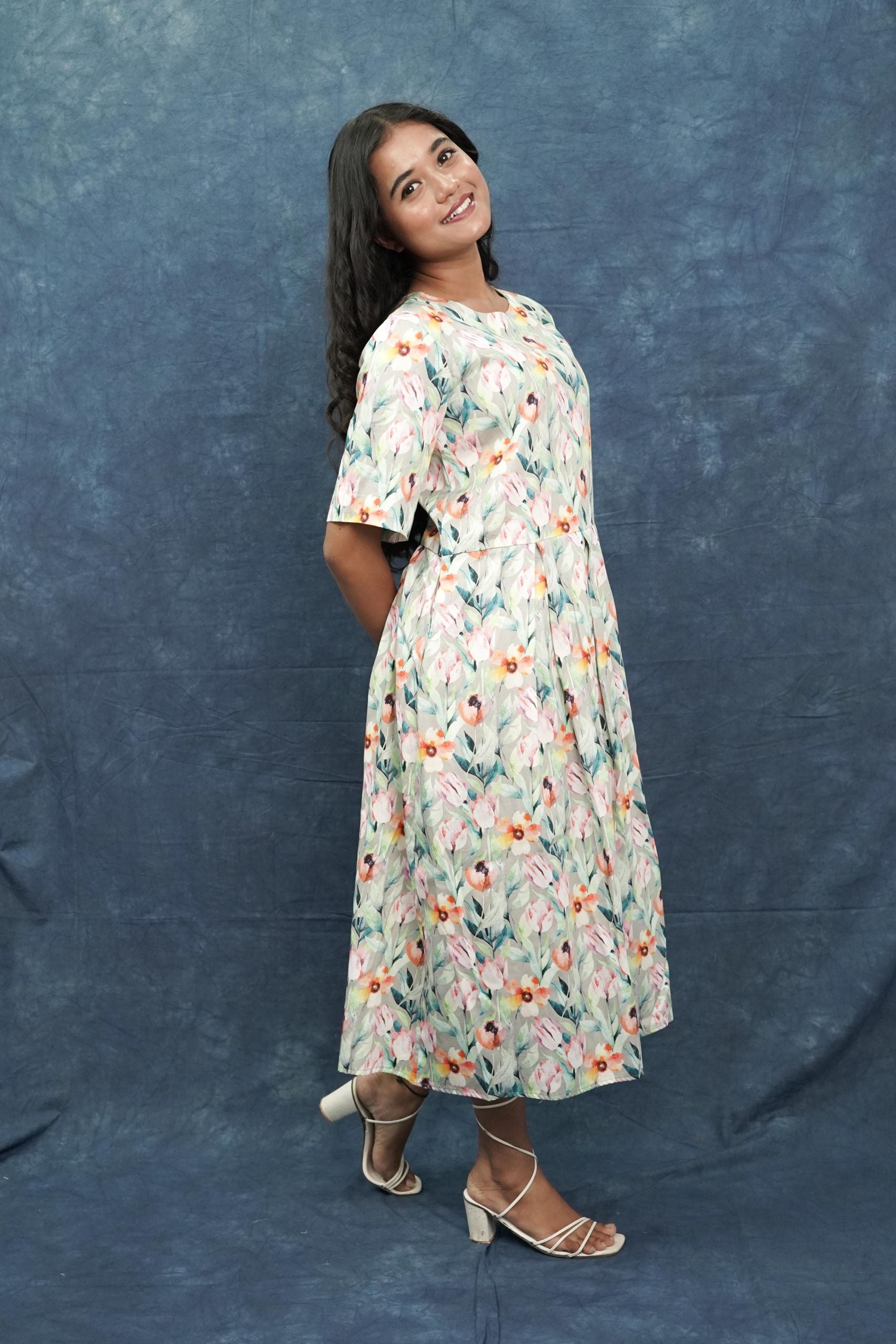 ABHINYA variable product by Joyee Kolkata featuring vibrant, handcrafted details and colorful fabric, perfect for traditional Indian attire.