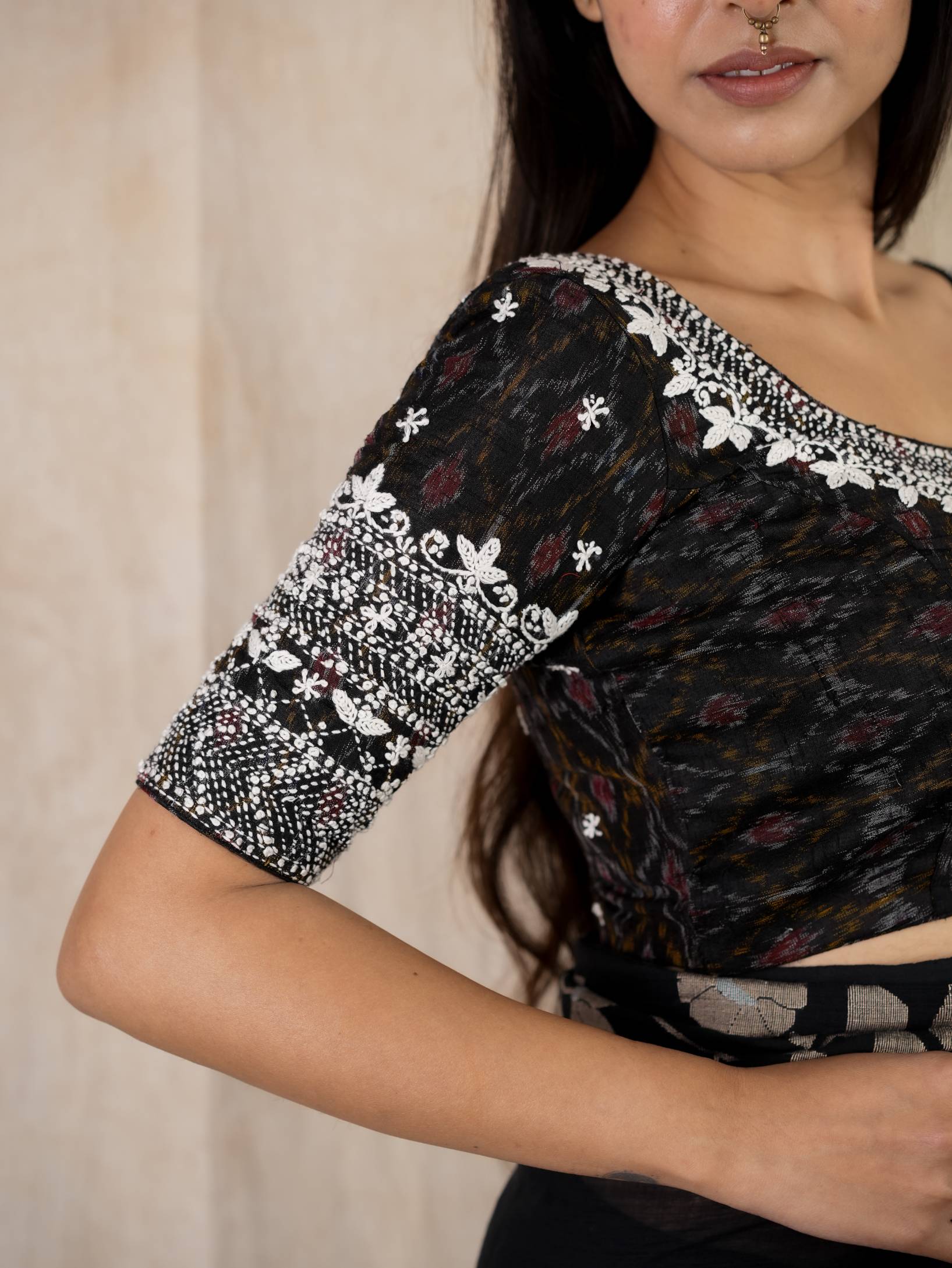 JoyeeKolkata SUDHA variable product showcasing vibrant fabric variations and detailed craftsmanship.