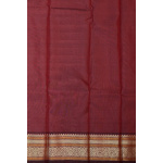 Kanjeevaram Silk by Silk Maroon Green Dual Tone