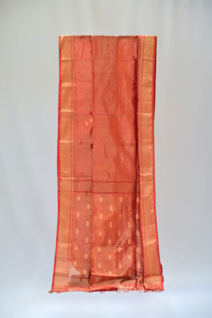 Maheshwari Silk by Cotton Red